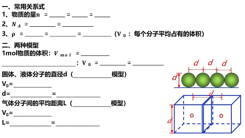 2024届高考物理一轮复习知识填空课件：分子动理论第2页