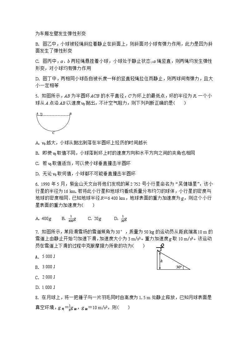 云南省玉溪市云南师范大学附属易门县第一中学2022-2023学年高一下学期期末考试物理试卷第2页