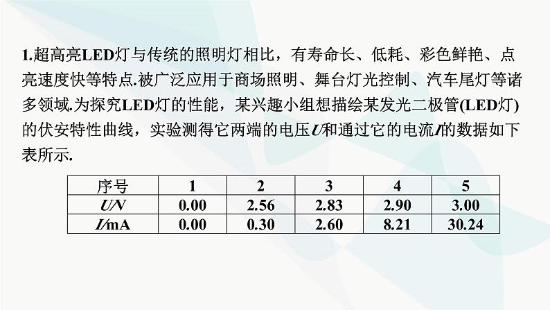 2024届高考物理一轮复习专题八恒定电流热点强化13电学创新实验课件02