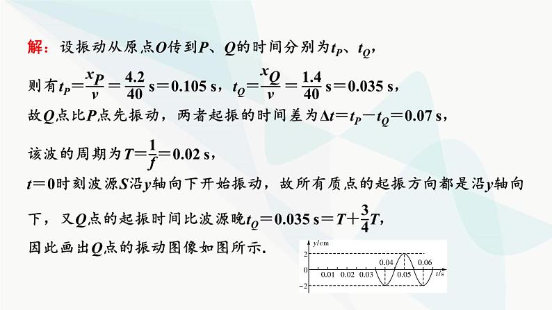 2024届高考物理一轮复习专题十二机械振动光学热点强化16波和光的计算课件第3页