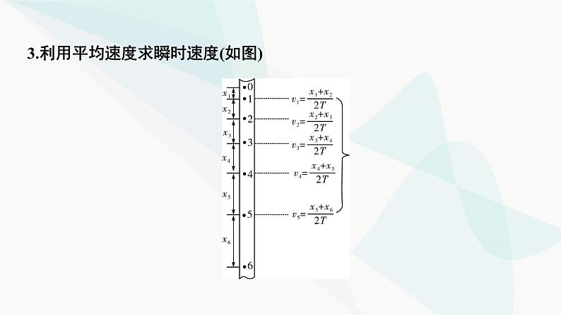 2024届高考物理一轮复习专题一直线运动实验一研究匀变速直线运动课件第8页