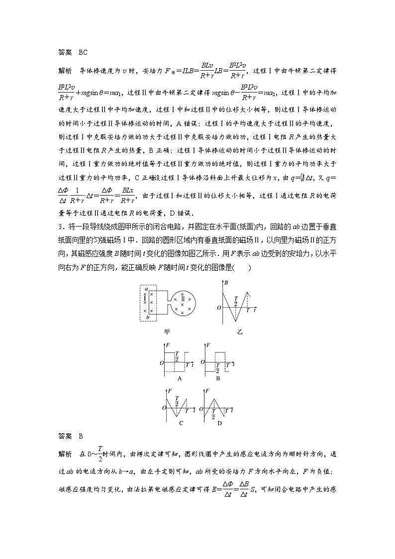(新高考)高考物理一轮复习课时加练第12章　微专题79　电磁感应中的电路及图像问题 (含解析)第2页