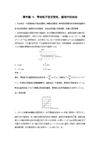 高考复习 第十一章微专题76 带电粒子在交变电、磁场中的运动试卷