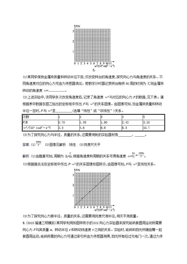 适用于新教材2024版高考物理一轮总复习课时规范练2502