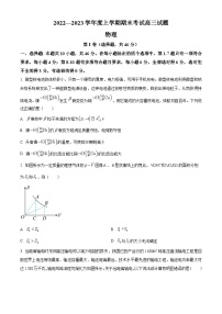 辽宁省协作校2022-2023学年度上学期期末考试高三试物理 (含答案)