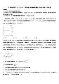 广东省中山市2022-2023学年高三物理试题第六次月考试题文实验班