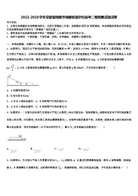 2022-2023学年安徽省铜陵市铜都双语学校高考二模物理试题试卷