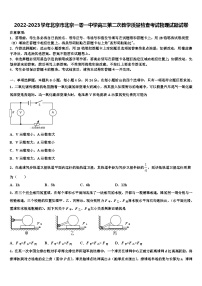 2022-2023学年北京市北京一零一中学高三第二次教学质量检查考试物理试题试卷