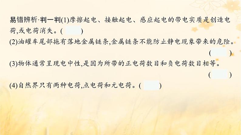 适用于新教材2024版高考物理一轮总复习第8章静电场第1讲电场力的性质课件07