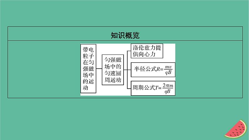 2023年新教材高中物理第1章安培力与洛伦兹力3带电粒子在匀强磁场中的运动课件新人教版选择性必修第二册第3页