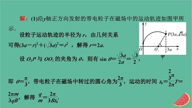 2023年新教材高中物理微课题1带电粒子在有界场中的临界与多解问题课件新人教版选择性必修第二册05