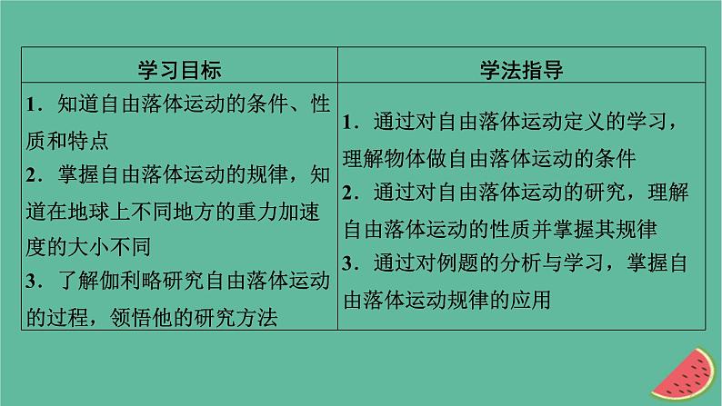 2023年新教材高中物理第2章匀变速直线运动第4节自由落体运动课件粤教版必修第一册02
