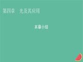 2023年新教材高中物理第4章光及其应用本章小结课件粤教版选择性必修第一册