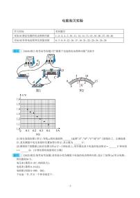 2024年高考物理实验重难点 电能相关实验（原卷版+解析版）