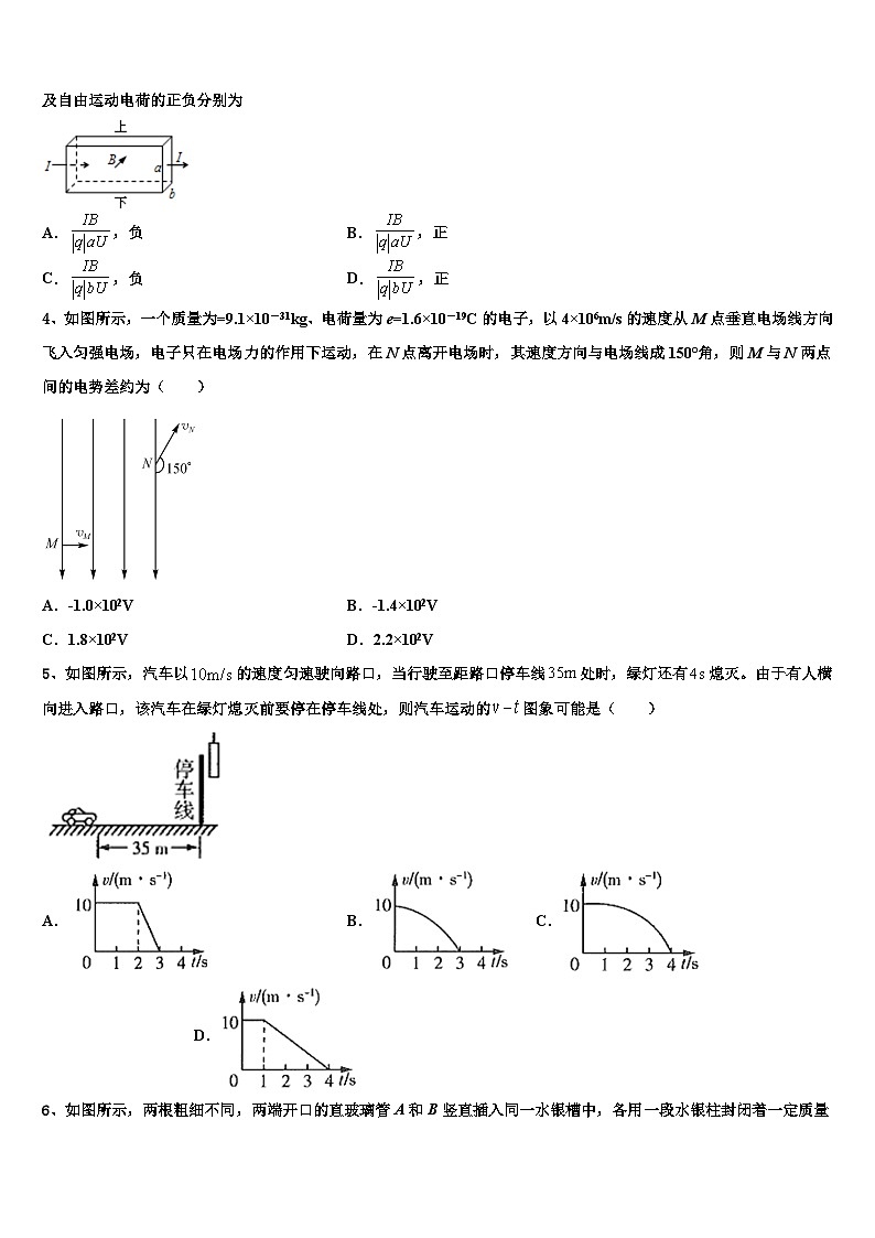 2023届河南省创新发展联盟高三年级第四次月考物理试题第2页