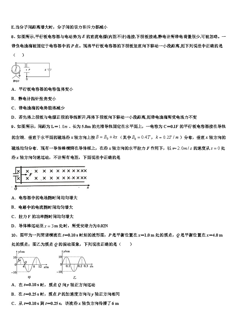 2023届湖北省重点高中协作校高三适应性考试物理试题试卷第3页