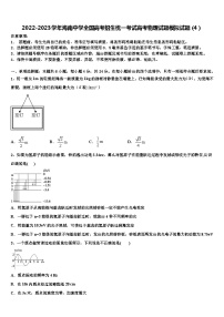 2022-2023学年海南中学全国高考招生统一考试高考物理试题模拟试题（4）