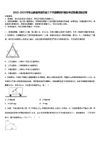 2022-2023学年山西省芮城市高三下学期第四次模拟考试物理试题试卷