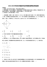 2022-2023学年武汉外国语学校高考物理试题押题试卷含解析