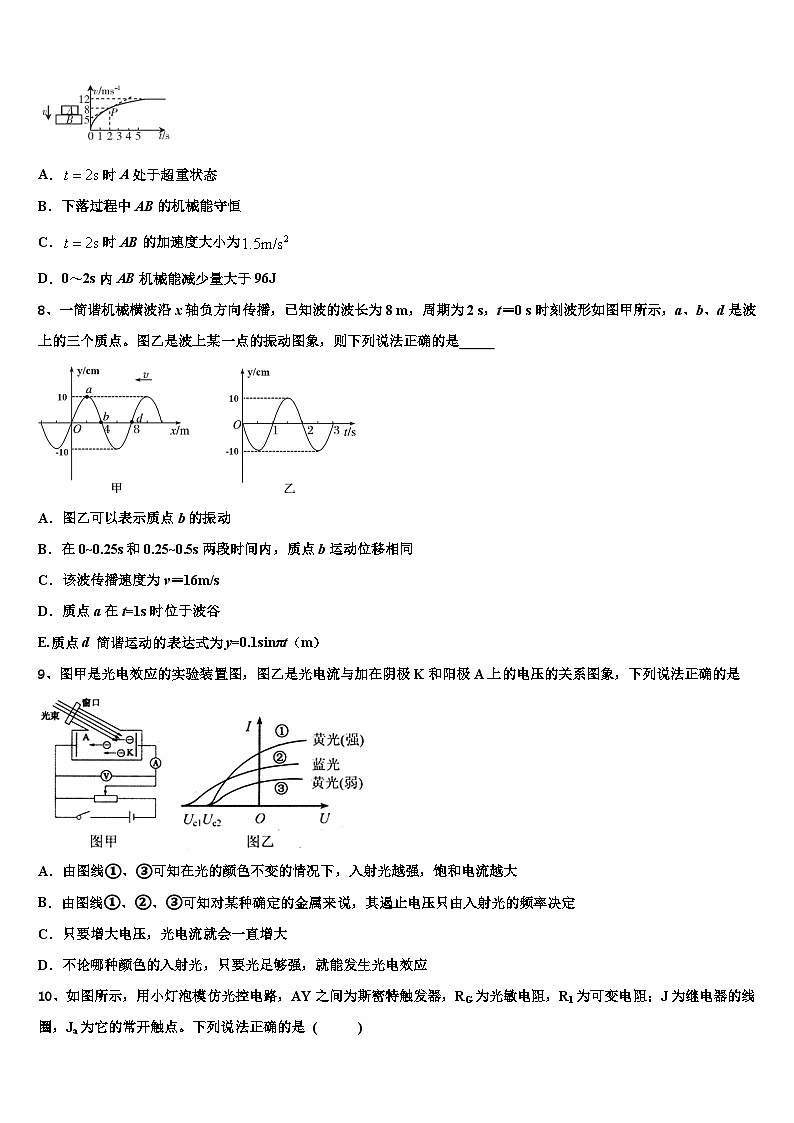 2022-2023学年远程授课湖北省襄阳市第五中学高三下学期期初测试物理试题第3页