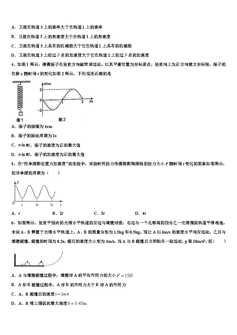 2023届北京市中国人民人大附属中学高中毕业生第二次复习统一检测试题物理试题第2页