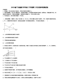 2023届广东省廉江中学高三下学期第二次五校联考物理试题