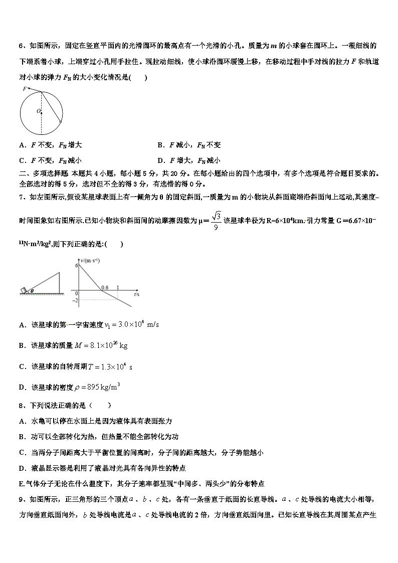 河北省保定市曲阳县2022-2023学年高三下学期物理试题练习卷（2）第3页