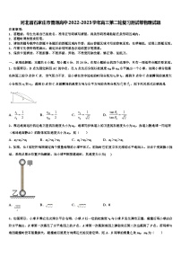 河北省石家庄市普通高中2022-2023学年高三第二轮复习测试卷物理试题