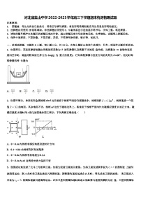 河北省盐山中学2022-2023学年高三下学期期末统测物理试题