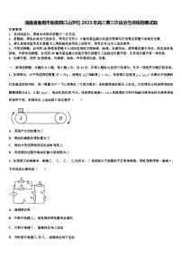 湖南省衡阳市衡阳县江山学校2023年高三第三次适应性训练物理试题