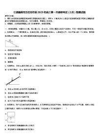 江西赣州市五校协作体2023年高三第一次调研考试（2月）物理试题