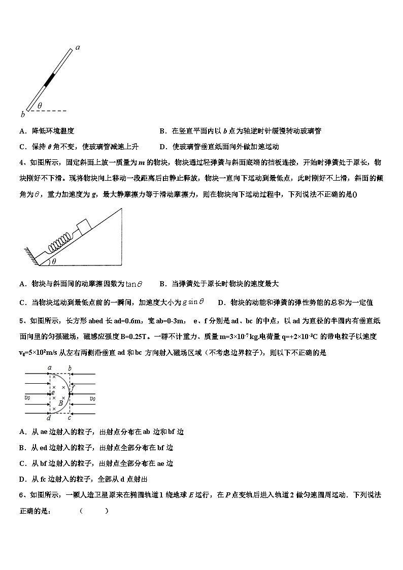 辽宁省大连市普兰店区2023届高三下学期开年摸底大联考（全国I卷）物理试题02