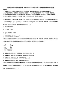 内蒙古赤峰市新城区赤峰2022-2023学年高三物理试题模拟考试试卷