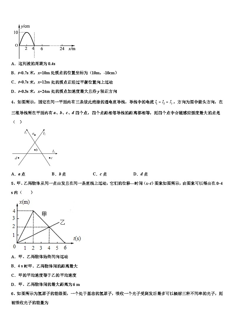 山东省临沂市兰陵县2022-2023学年高三第二次模考物理试题试卷02