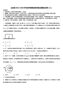 山东新2022-2023学年高考物理试题命题比赛模拟试卷（11）