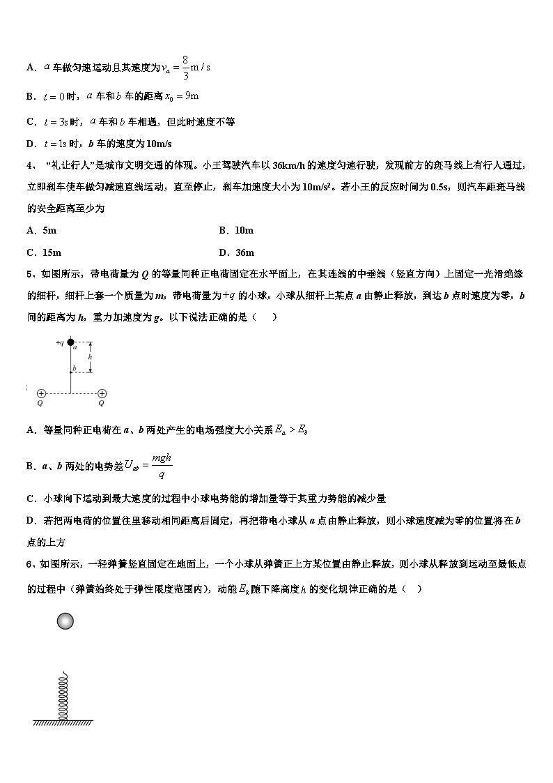 山东枣庄八中北校区2022-2023学年高三下学期自测卷（六）线下考试物理试题第2页