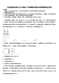 四川省资阳市高中2023届高三下学期第四次模拟考试卷物理试题文试卷