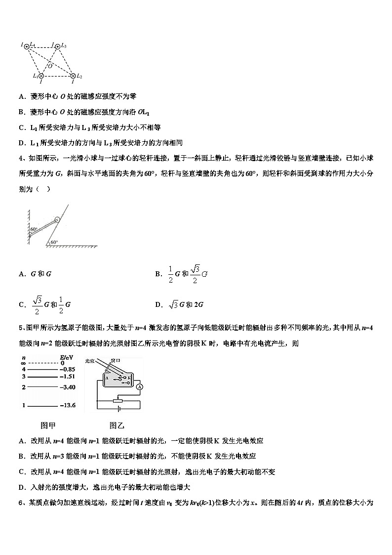 新疆昌吉市教育共同体四校2022-2023学年高考物理试题命题比赛模拟试卷（7）第2页
