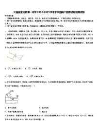 云南省梁河县2022-2023学年下学期高三物理试题物理试题