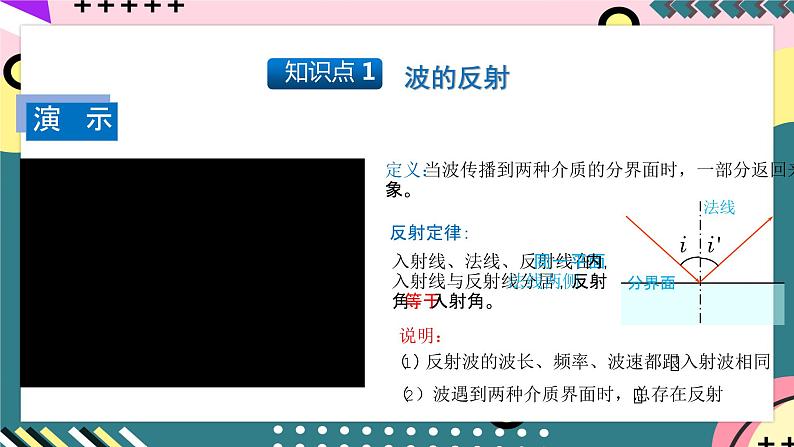 人教版物理选择性必修第一册 3.3 波的反射、折射和衍射 课件05