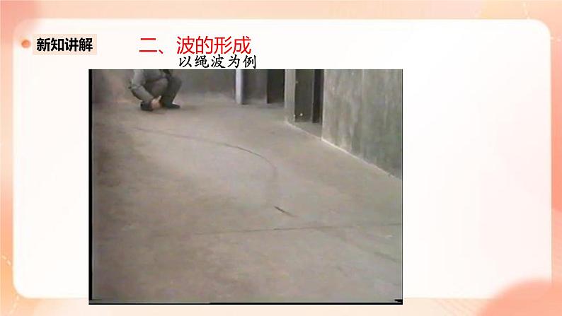 人教版高中物理选修一 3.1 波的形成 课件+教案06