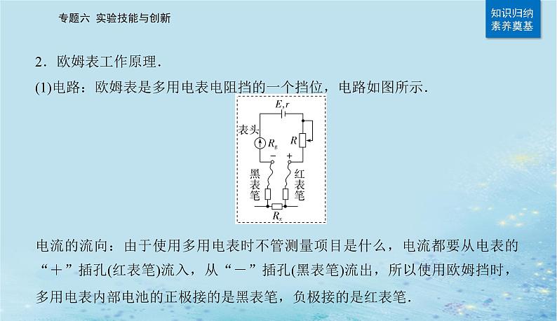 2023高考物理二轮专题复习与测试第一部分专题六第19讲电学实验与创新课件第4页