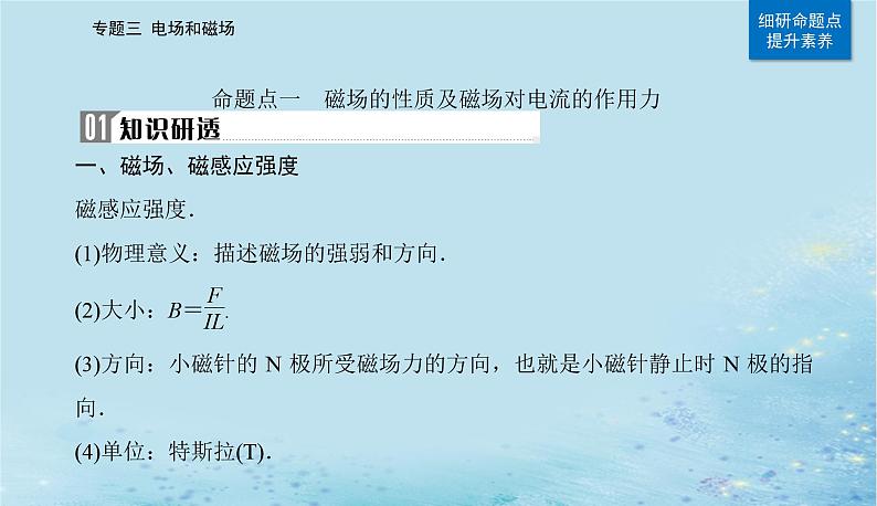 2023高考物理二轮专题复习与测试第一部分专题三第11讲磁场带电粒子在磁场中的运动课件第5页