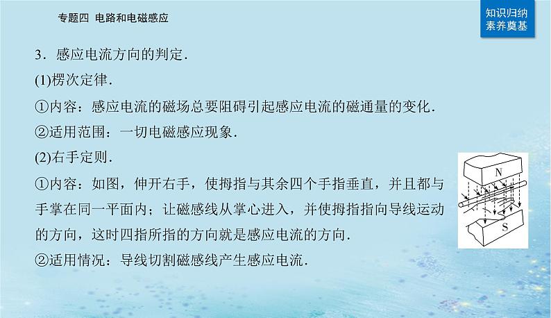 2023高考物理二轮专题复习与测试第一部分专题四第14讲电磁感应与电磁波课件第4页