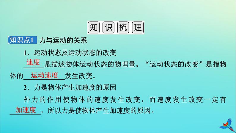 新教材适用2024版高考物理一轮总复习第3章牛顿运动定律第1讲牛顿三定律的理解课件07