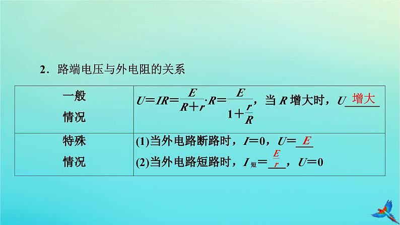 新教材适用2024版高考物理一轮总复习第9章恒定电流第2讲闭合电路欧姆定律及其应用课件08