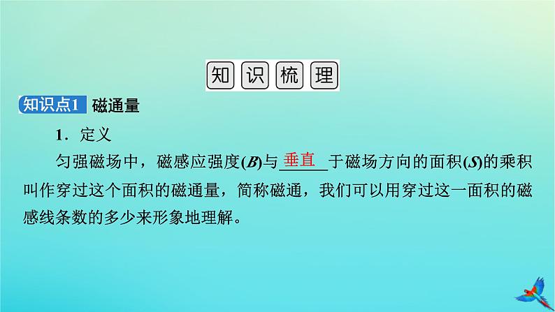 新教材适用2024版高考物理一轮总复习第11章电磁感应第1讲电磁感应现象楞次定律课件第8页