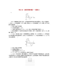 2024版新教材高考物理复习特训卷考点48波的图像问题