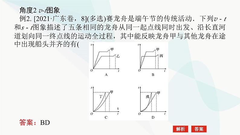 高中物理复习专题一运动学图象 追及、相遇问题课件08