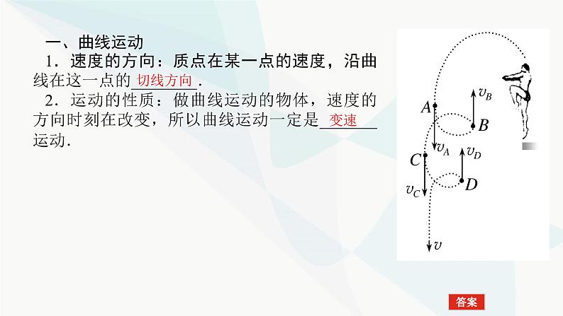 高中物理复习4-1曲线运动 运动的合成与分解课件第3页